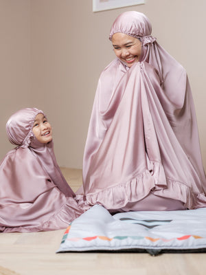 Zahra luxe mother & daughter prayer robe - Rack SALE